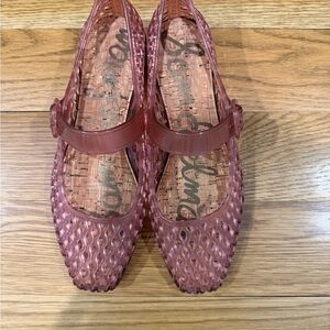 Sam Edelman Jelly Flats in Pink